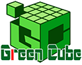 Green Cube（グリーンキューブ）ロゴマーク